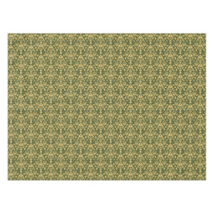 Nappe Arrière - plan floral en bois de motif de damass