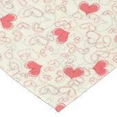 Nappe Arrière - plan mignon de coeurs (Angle)