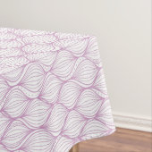 Nappe Arrière - plan pourpre de motif de rayures d'ogee (In Situ)