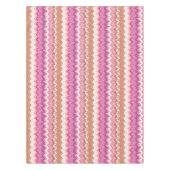 Nappe Arrière - plan rose de zigzag (Devant)