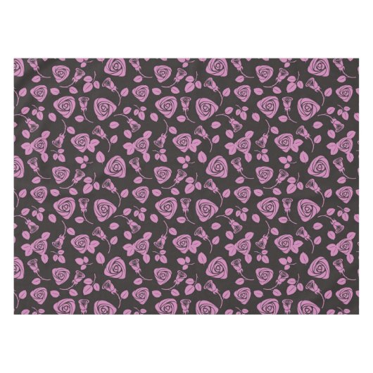 Nappe Arrière - plan rose floral (Devant (Horizontal))