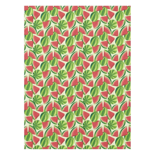 Nappe Arrière - plan sans couture de pastèque (Devant)