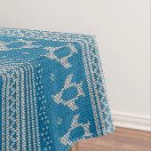 Nappe Arrière - plan tricoté par bleu (In Situ)