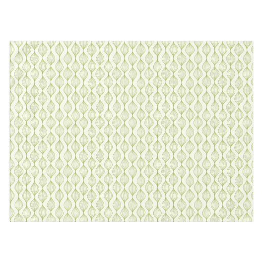 Nappe Arrière - plan vertical vert de motif d'ogee (Devant (Horizontal))
