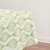 Nappe Arrière - plan vertical vert de motif d'ogee (In Situ)
