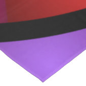 Nappe Arrondi et psychédélique coloré Art moderne fracta (Angle)