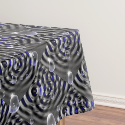 Nappe Arrosage sur métal gris bleu (In Situ)