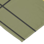Nappe Art Abstrait Avocado Green des années 1950 (Angle)