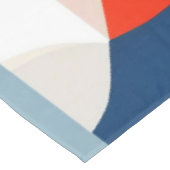 Nappe Art Abstrait géométrique du milieu du siècle scand (Angle)