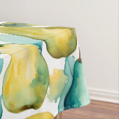 Nappe Art aquarelle poires (In Situ)