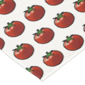 Nappe Art botanique de tomate rouge rustique (Angle)
