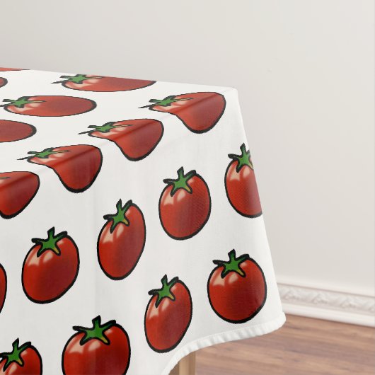 Nappe Art botanique de tomate rouge rustique (In Situ)