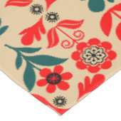 Nappe Art de fleurs abstrait boho (Angle)