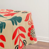 Nappe Art de fleurs abstrait boho (In Situ)