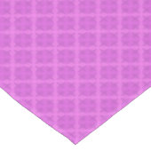 Nappe Art déco géométrique lilas vif (Angle)