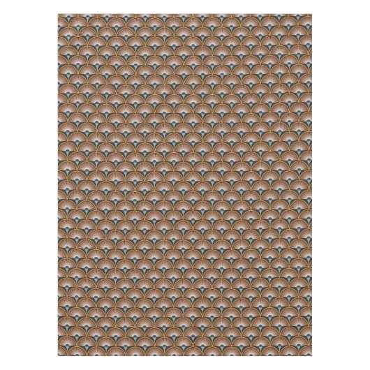 Nappe Art Déco Jazz Age Sunset Jukebox (Devant)