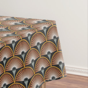 Nappe Art Déco Jazz Age Sunset Jukebox