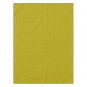 Nappe Art déco olive verte géométrique (Devant)
