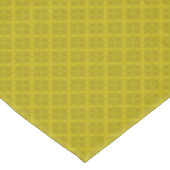 Nappe Art déco olive verte géométrique (Angle)