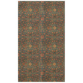 Nappe Art Décoratif Fleurs Florales Vine Rose Vert (Devant)