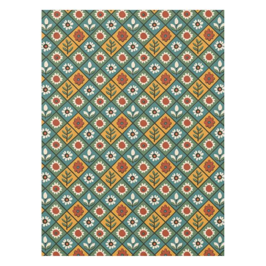 Nappe Art Floral Africain (Devant)