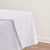 Nappe Art fractal abstrait moderne lavande gris (In Situ)