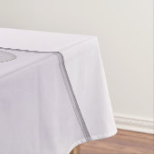 Nappe Art fractal abstrait moderne lavande gris (In Situ)