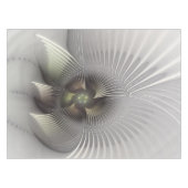 Nappe Art fractal de forme 3D abstraite moderne (Devant (Horizontal))