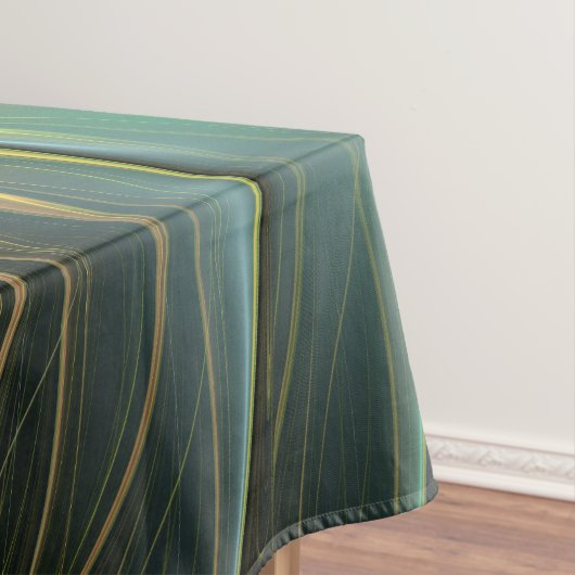 Nappe Art Fractal Fleur Imaginaire Coloré Lumineux (In Situ)