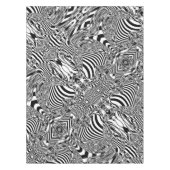 Nappe Art géométrique noir et blanc 12 (Devant)
