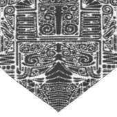 Nappe Art Géométrique Noir Et Blanc 2 (Angle)
