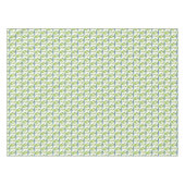 Nappe Art Nouveau bleu Ipomoea papier peint fleuri damé (Devant (Horizontal))