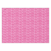 Nappe Art Nouveau Carnation Damask, Fuchsia rose (Devant (Horizontal))