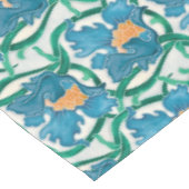 Nappe Art Nouveau Floral Majolica Motif (Angle)
