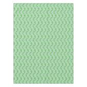 Nappe Art Nouveau Tulip Damask, Emerald Green (Devant)