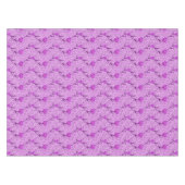 Nappe Art Nouveau Tulip Damask, Violet et Orchidée (Devant (Horizontal))