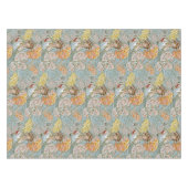 Nappe Art Nouveau Woman & Floral Pattern by Mucha (Devant (Horizontal))