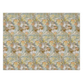 Nappe Art Nouveau Women & Floral Pattern by Mucha (Devant (Horizontal))