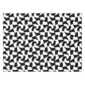 Nappe art optique noir et blanc (Devant (Horizontal))
