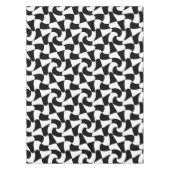 Nappe art optique noir et blanc (Devant)