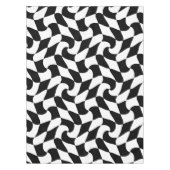 Nappe art optique noir et blanc (Devant)