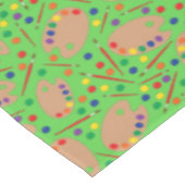 Nappe Art Peinture Palette Artiste d'anniversaire pour e (Angle)