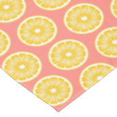 Nappe Art Pop Rose Lemonade Slice Jaune (Angle)