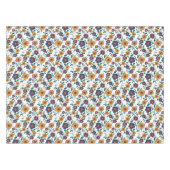 Nappe Art populaire des années 70 Ditzy Retro Daisy dans (Devant (Horizontal))