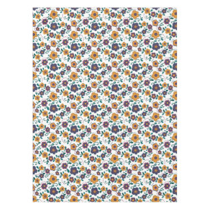 Nappe Art populaire des années 70 Ditzy Retro Daisy dans