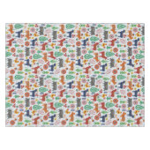 Nappe Art populaire scandinave Boho nordique Motif moder (Devant (Horizontal))