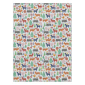 Nappe Art populaire scandinave Boho nordique Motif moder (Devant)