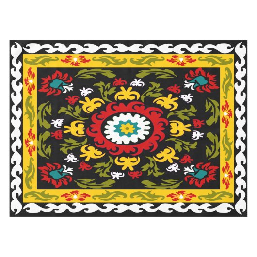 Nappe Art populaire, suzani (Devant (Horizontal))