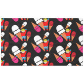 Nappe Art vintage rétro de glace (Devant (Horizontal))