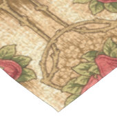 Nappe Artiste ou Mission Style Red Pears Motif (Angle)